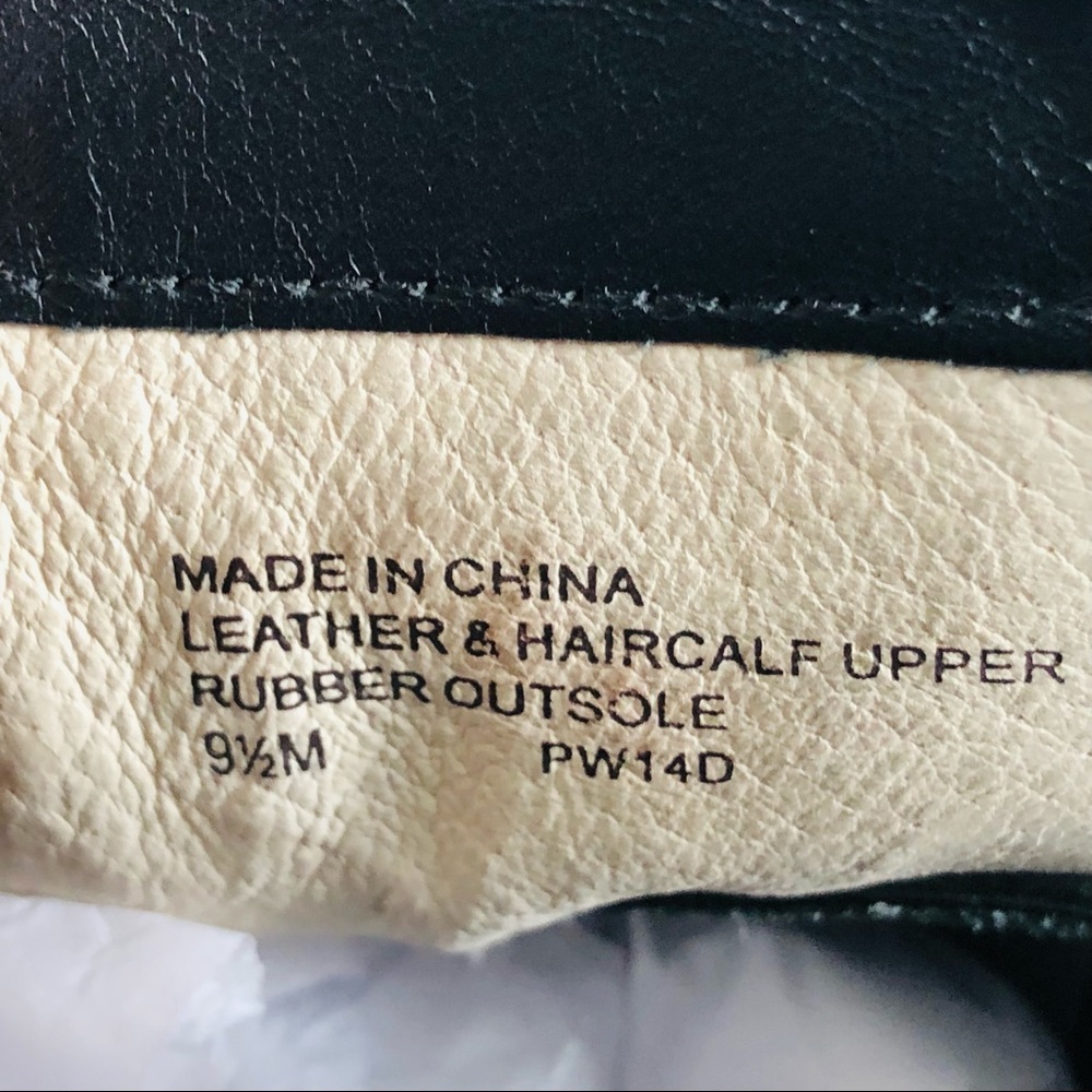 Women’s Michael Kors Leather and Hair Calf Upper Sz 9.5 Booties - Picture 13 of 13